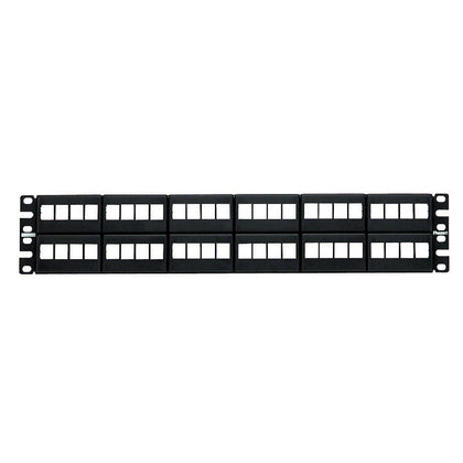 Panduit NKFP48Y PAN NETKEY 48 PORT METAL MODULAR PATCH PANEL