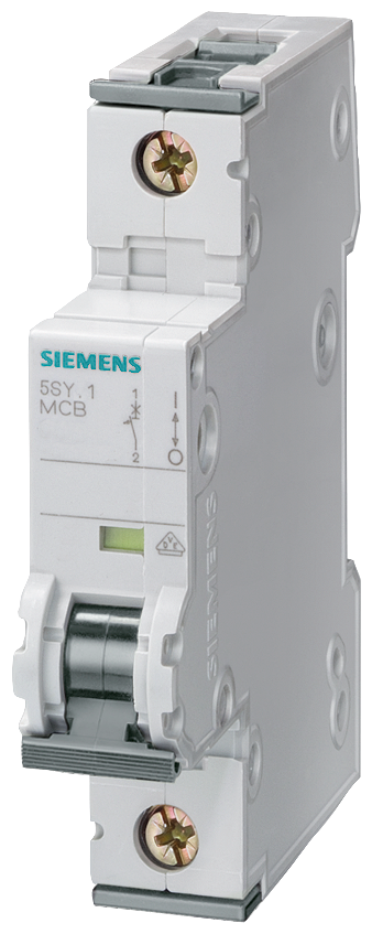 Siemens 5SY4111-7 Miniature Supplementary Protector 5 Amp 1 Pole 5SY4111-7