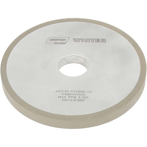 NORTON Norton 69014191698 Surface Grinding Wheel 150 Grit 6in