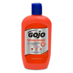 Gojo 0958-04 Natural Orange Pumice Hand Cleaner - 1/2 Gallon Pump Bottle