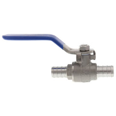 Boshart SSPEXBV-05 1/2 304 Stainless Steel PEX Crimp Ball Valve