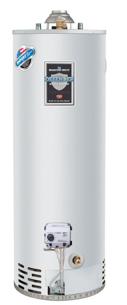 Bradford White RG130T6N-394-500 FVIR Defender Safety System 30 gal Natural Gas Water Heater