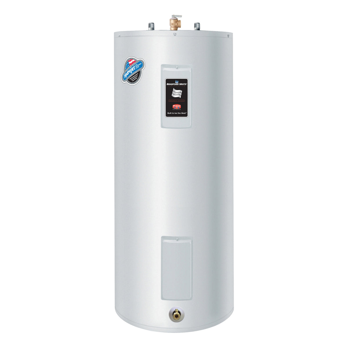 Bradford White RE3120T6-1NCWW Large Volume Electric Water Heater, 119 gal Tank, 240/208 VAC, 4.5/3.5 kW Power Rating