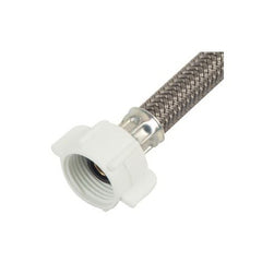 BrassCraft BF3-12DLF Speedi Plumb PLUS Flexible Braided Water Connector 1/2 inch Flare x 7/8 inch Ballcock Nut 12 inch