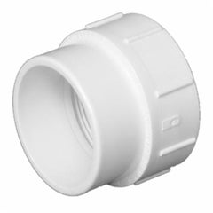 Charlotte Pipe 1058 DWV Cleanout Adapter, 8 in, Spigot x FNPT, SCH 40/STD