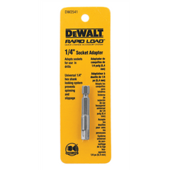 DeWalt DW2541 Hardened Steel Dark Gray Standard Socket Adapter