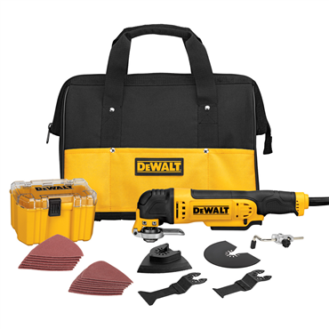 DeWalt DWE315K Multi-Material Oscillating Tool Kit 3 Amp 29-Piece DEWALT Accessory Kit