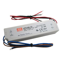 Diode LED DI-0906 Constant Voltage LED Driver, 12V DC, 60W, Class 2