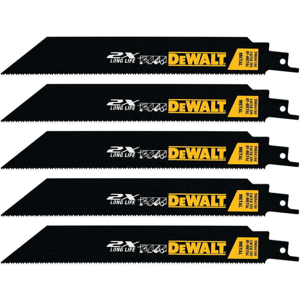 DeWalt DWA4188 Premium Metal Cutting Blade 8 5 Pack