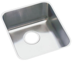 Elkay ELUH1316 Lustertone Classic Stainless Steel Undermount Sink 16 x 18-1/2 x 7-7/8