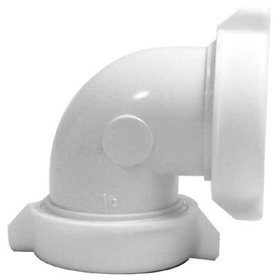 JB Industries 521YPVC Slip Elbow, 1-1/2 in Nominal, PVC