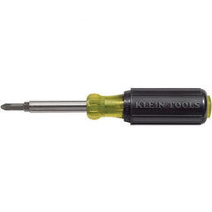 Klein Tools 32476-12 Multi-Bit Screwdriver / Nut Driver 5-in-1