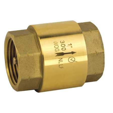 Jomar Valve 105-605G T-521G In-Line Check Valve 1 in NPT 150 lb