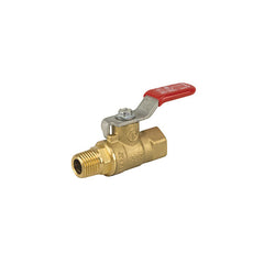 Jomar Valve 100-299 2-Piece Mini Ball Valve 1/4 in FNPT x MNPT