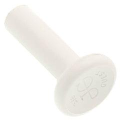 John Guest PP0812W 3/8 in. OD Stem Bulkhead Polypropylene Plug