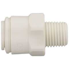 John Guest PP011222WP Speedfit 3/8 in OD x 1/4 in NPTF Male Connector