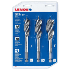 Lenox 10954300S 3 PC Bi-Metal Utility Bit Set