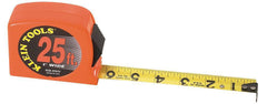 Klein Tools 928-25HV Tape Measure, High Visibility Case, 25-Foot