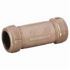 Matco-Norca 450L03LF 1/2 IPS Brass Compression Coupling Long Lead Free