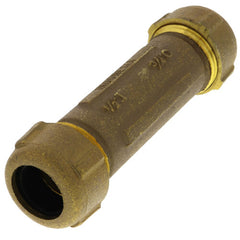 Matco-Norca 450L03LF 1/2 IPS Brass Compression Coupling Long Lead Free