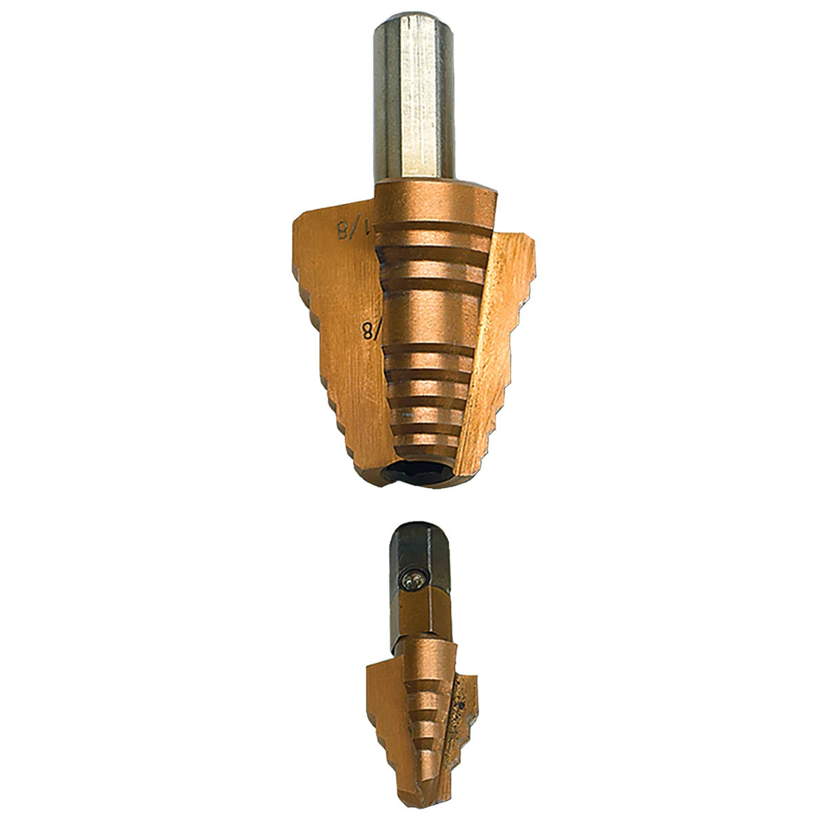 LH Dottie RTTP6020 Tip Bit 8 Drill Stages 9/32 in Minimum Drill Diameter 1-1/8 in Maximum Drill Diameter