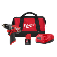 Milwaukee 2504-21 1/2 in. Hammer Drill 1 Battery Kit