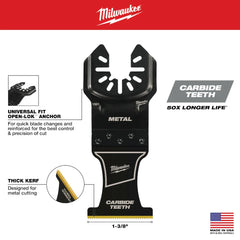 Milwaukee 49-10-9114 OPEN-LOK Multi-Tool Blade Variety Kit with Modular Case 15PC