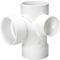 Mueller 05795 Streamline Sanitary Tee 3 in Hub SCH 40/STD PVC