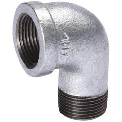 B&K 510-302 90 Deg Street Elbow 3/8 In NPT 150 lb Malleable Iron Galvanized