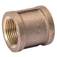 B&K 454-006NL Lead-Free Pipe Coupling, 1-1/4 in, MNPT, 125 lb