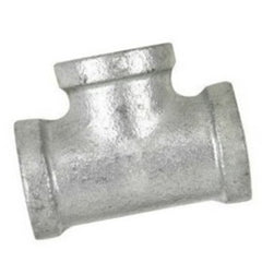 B&K 510-602 Pipe Tee, 3/8 in, NPT, 150 lb, Malleable Iron, Galvanized