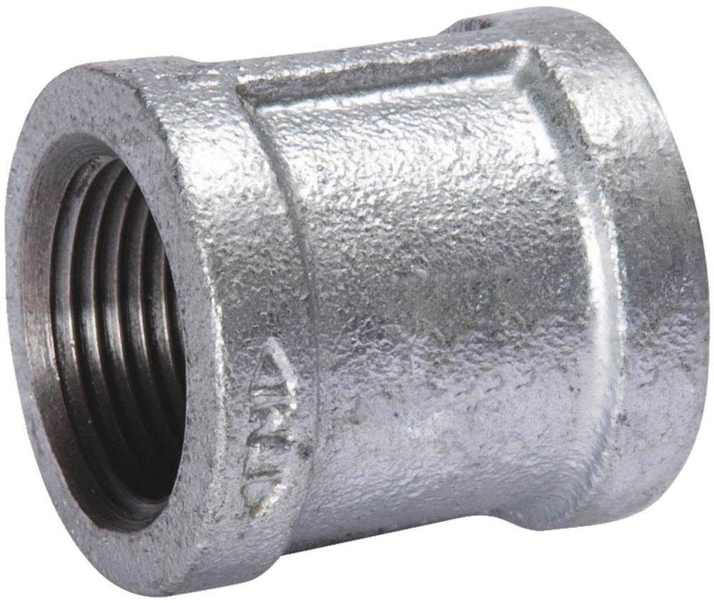 B&K 511-206 Pipe Coupling, 1-1/4 in, NPT, 150 lb, Malleable Iron, Galvanized