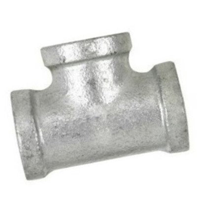 B&K 510-604 Pipe Tee, 3/4 in, NPT, 150 lb, Malleable Iron, Galvanized