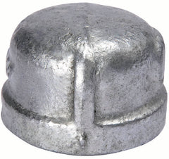 B&K 511-410BC Cap, 3 in, 150 lb, Malleable Iron, Galvanized