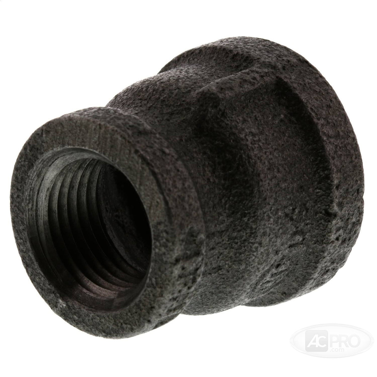 B&K 521-343 Reducing Pipe Coupling, 3/4 x 1/2 in, NPT, 150 lb, Malleable Iron, Black Oxide