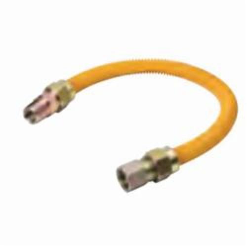 B&K G012YE101036 Gas Appliance Connector, 1/2 in, MNPT, 36 in L