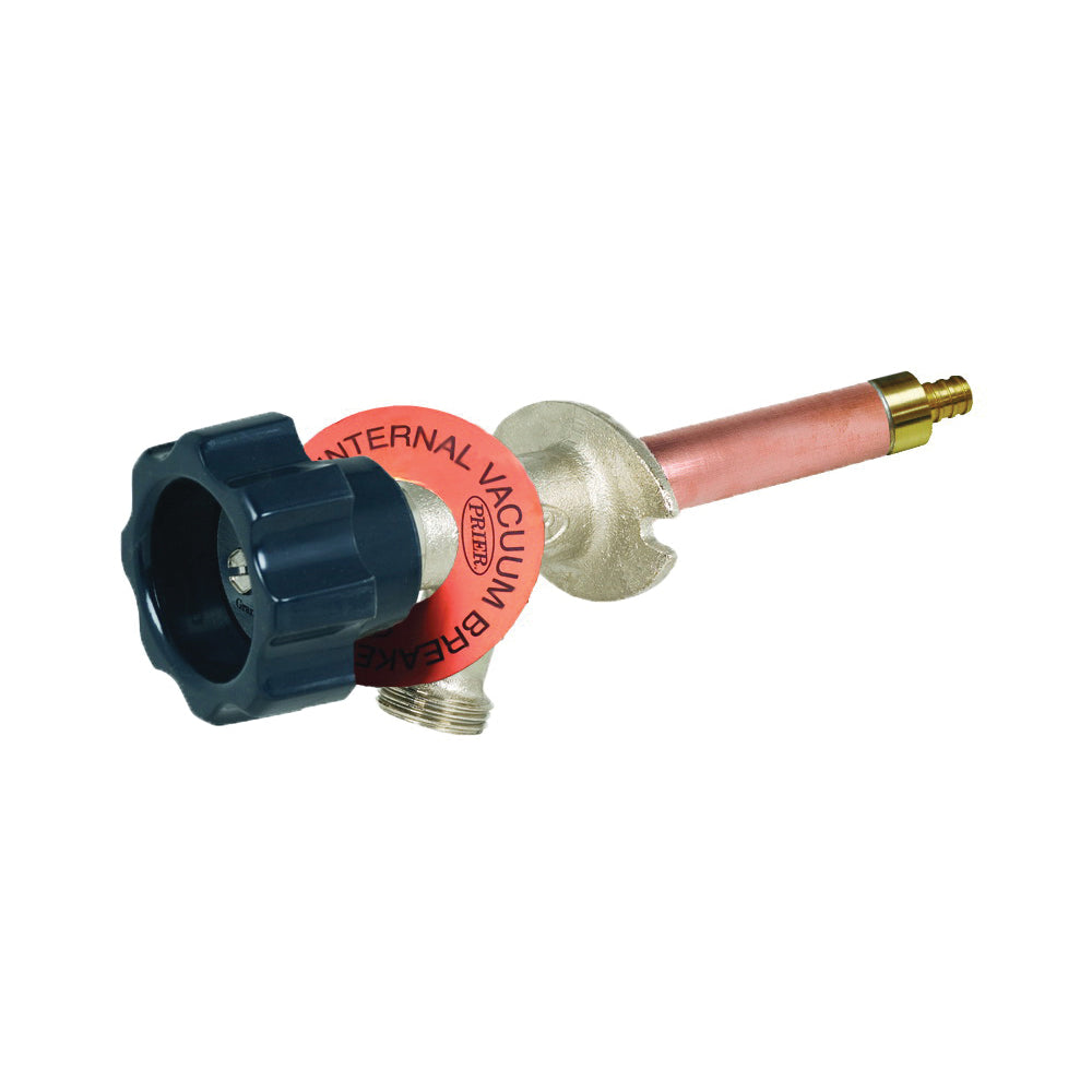 Prier Products 420-12 Diamond 400 Freezeless Wall Hydrant 1/2 in Crimp PEX