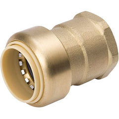 Mueller 630-205 ProLine Standard Female Adapter, 1 in, Push-Fit x FNPT