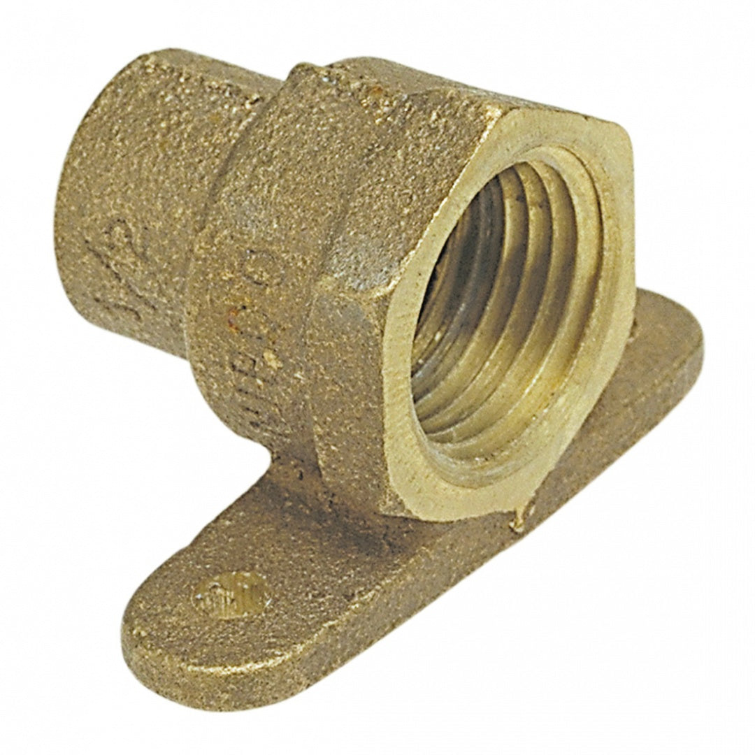 NIBCO B029900 7035B Drop Adapter, 1/2 in, C x FNPT, Cast Bronze