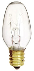 SATCO S3680 Dimmable Specialty Incandescent Lamp 4 W E12 Candelabra