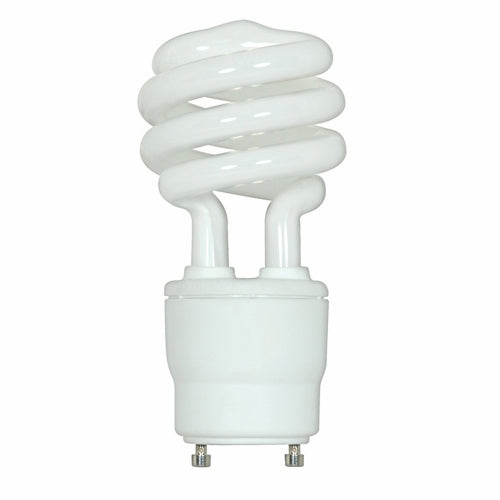 SATCO S8229 Mini Spiral Compact Fluorescent Lamp 18 W GU24 18GU24/35