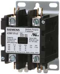 Siemens 42BF15AL Contactor 42DP 30A 2P Open 277V