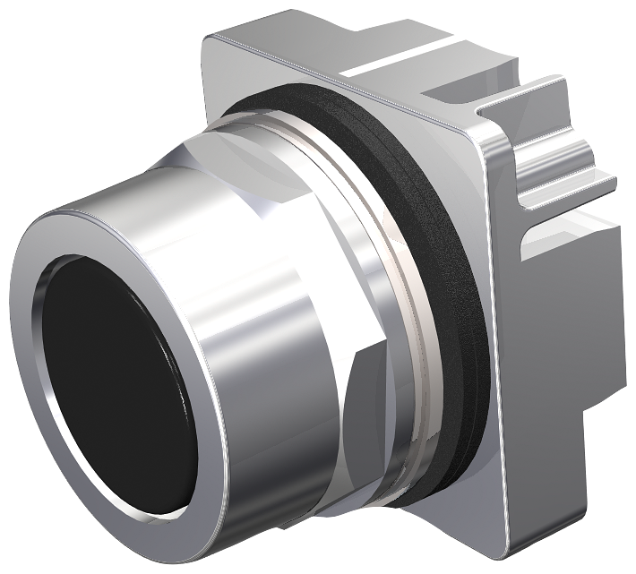 Siemens 52PM8A1 Command/Class 52 Non-Illuminated Pushbutton Momentary, 30 mm, 2 Positions