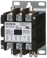 Siemens 42CF35AJ Contactor, 40A, 3P, 24VAC