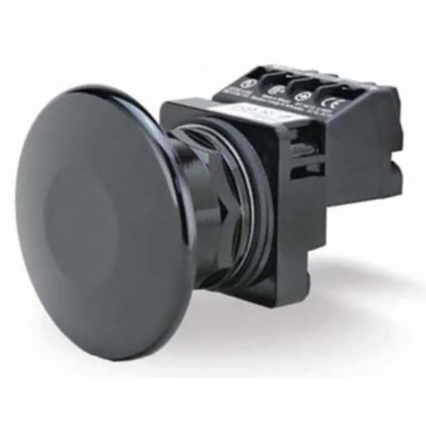 Siemens 52PP2W2A 30 mm 500 VAC 12 Amp 1NO 1NC 2-Position Metal Bezel IP66 Non-Illuminated Push Button