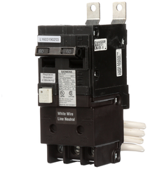 Siemens BF260A GFI Circuit Breaker, 120/240 VAC, 60 A, 10 kA Interrupt, 2 Poles