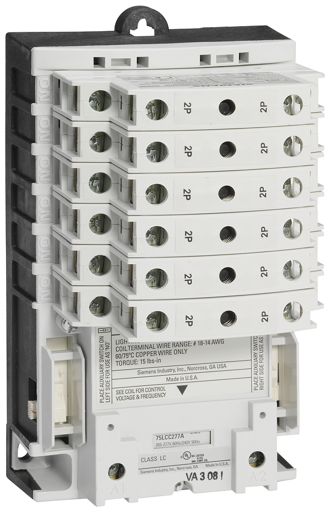 Siemens LCE00C002120A CONTACTOR,LTG,EH, 30A (115 / 120 VAC Coil)