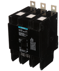 Siemens BQD380 3-Pole 80 Amp 480 VAC 14 kA Circuit Breaker