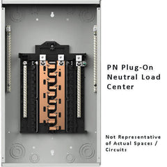 Siemens PNW3048B1125C Low Voltage Plug-on Neutral Ready Main Breaker Load Center 125A 30 Spaces 48 Circuits NEMA 3R