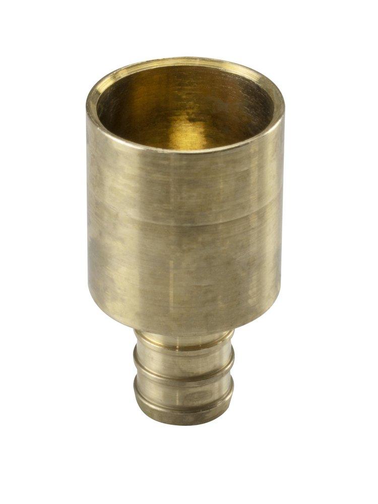 Sioux Chief 644XG2 PowerPEX 1/2 in. Brass PEX Crimp x 1/2 in. Female Sweat Adapter